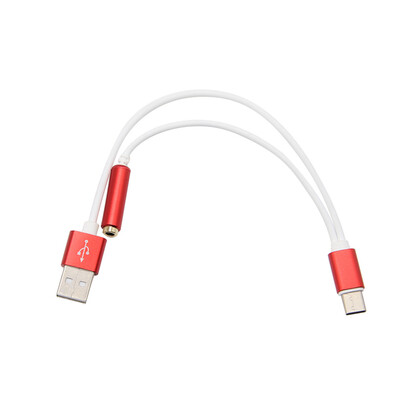 

Replacement for Samsung USB Type C to USB 35mm AUX Earphone Charging Adapter Cable 2 in 1 Type-C Charger Adapter