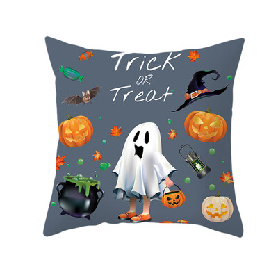 

〖Follure〗Halloween Series Pillow Case Nordic Sofa Cushion Waist Pillow Case Halloween Hom
