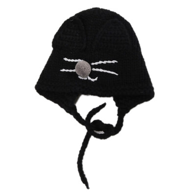 

Kid Winter Hat 2019 Autumn Baby Girls Boys Toddler Cartoon Print Hats With Ear Design Casual Caps Sweet Protection Headwear
