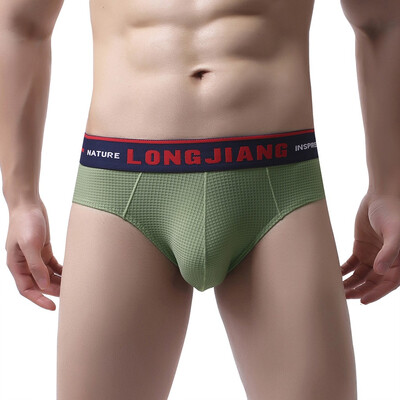 

Tailored Mens Solid Color Underwear Soft Breathable Knickers Short Sexy Briefs