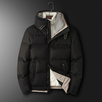 

Toponeto Mens Autumn Winter Hoodie Camouflage Warm Jacket Packable Light Top Quality Coat