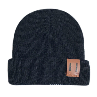 

Baby Hats Kdis Boy Girl Trendy Warm Chunky Soft Stretch knitted Hats Toddler Winter Hip-hop Outdoor Caps