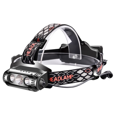 

COB Headlamp Flashlight Waterproof LED Light Bike Bicycle Cycling Warning Headlight Head Lamp