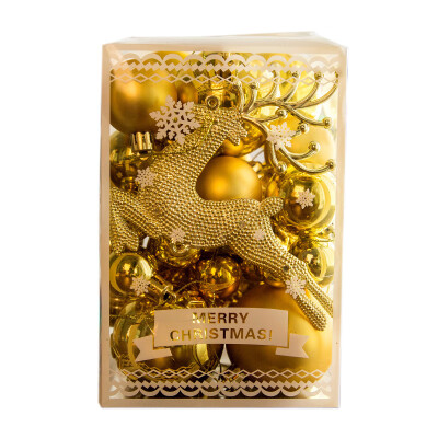 

30PcsSet Glitter Christmas Balls Christmas Tree Pendant Plastic Christmas Balls Christmas Decoration Supplies