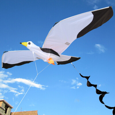 

YIWULA3D Seagull K-ite Kids Toy Fun Outdoor Flying Activity Game Children With Tail