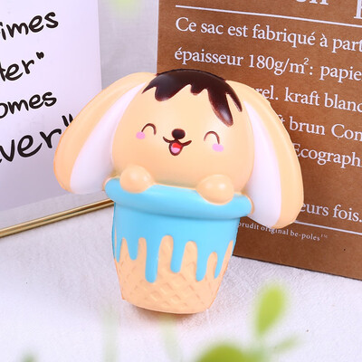 

YIWULAMini Adorable Puppy Cone Slow Rising Scented Stress Reliever Toys