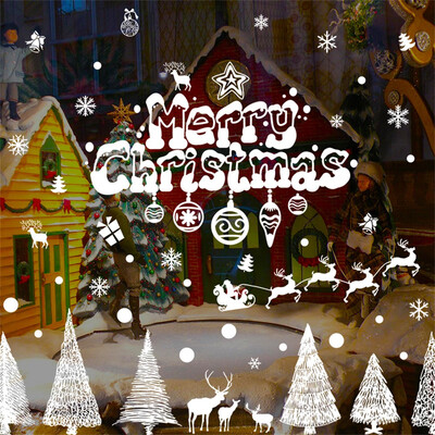 

Tailored Merry Christmas Home Household Room Wall Sticker Mural Decor Decal Removable New