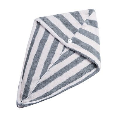 

Gobestart Microfiber Hair Turban Quickly Dry Hair Hat Wrapped Towel Bathing Cap