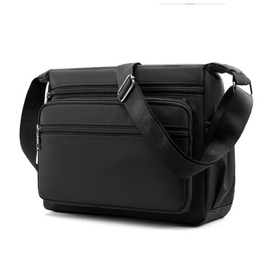 

Tailored Fashion Mens Nylon Multi-Function Large-Capacity Shoulder Bag Messenger Bag