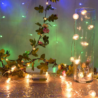 

Gobestart LED String Wire Christmas Lights Battery Xmas Party Fairy Decor Lamp