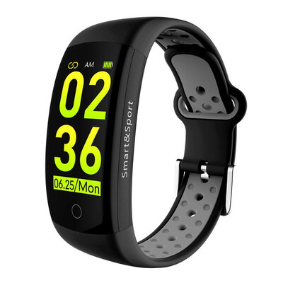 

Cavour Q6S Smart Bracelet Color 3D dynamic Blood Pressure Heart Rate Monitor Smartband Wristband Waterproof Sports Fitness Watch