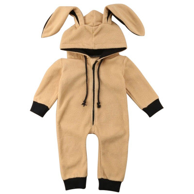 

Cute Cartoon Baby Rompers Novelty Rabbit Cotton Baby Boys Girls Animal Rompers Babys Sets New born 2019