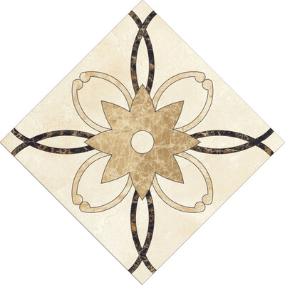 

Toponeto 10 PcsSet Ceramic Tile Stickers Self Adhesive Tiles Art Diagonal 3D Floor Stick