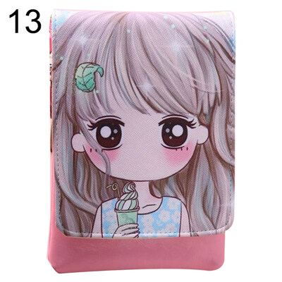 

Fashion Kids Girls Faux Leather Mini Phone Storage Sling Shoulder Crossbody Bag