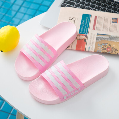 

Colorful Striped Fashion Lovers Home Lifestyle Slippers