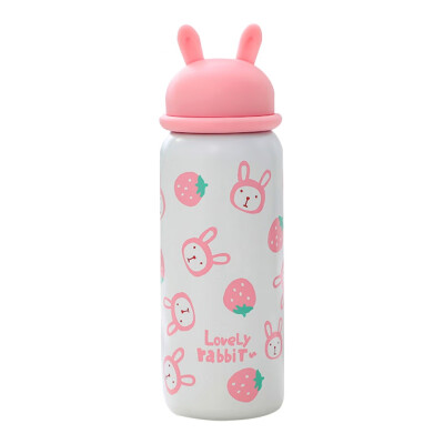 

Exquisite Cute Rabbit Insulation Water Bottle Stainless Steel Leak-Proof Vacuum Flasks Portable Thermos