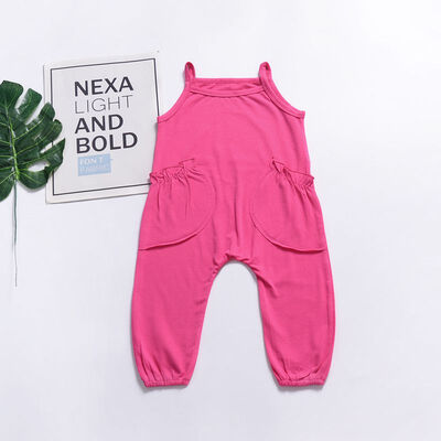 

Summer Baby Jumpsuit Boys And Girls Baby Solid Rompers Kids Baby Costumes