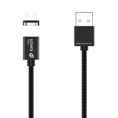 

WSKEN X1 Metal Magnetic Cable Micro USB 5-pin for Android Charger Cable Date Line Converter