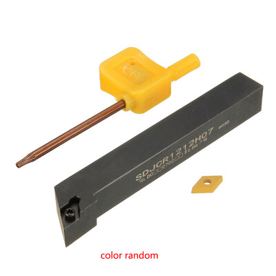 

3pcs DCMT0702 Inserts SDJCR1212H07 12x100mm Lathe Turning Tool Boring Bar Holder&Wrench