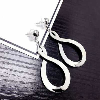 

Fashion Personality Jewelry Ring 8 Digital Pendant Earrings