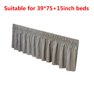 

Gobestart MODERN SOLID DUST RUFFLE SPLIT CORNERS 1PC BED BEDDING PLEATED SKIRT 14 Drop