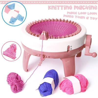 

2240 Needle Positions Hand Mini Knitting Braiding Machine Weaving Loom Knit for Wool Scraf Hat Tube Plain Knit