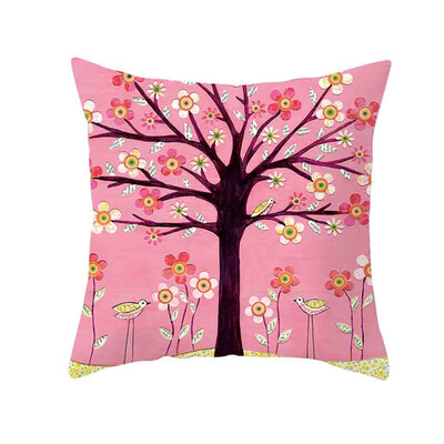 

〖Follure〗Natural Pattern Printing Dyeing Sofa Bed Home Decor Pillow Cover Cushion Cover