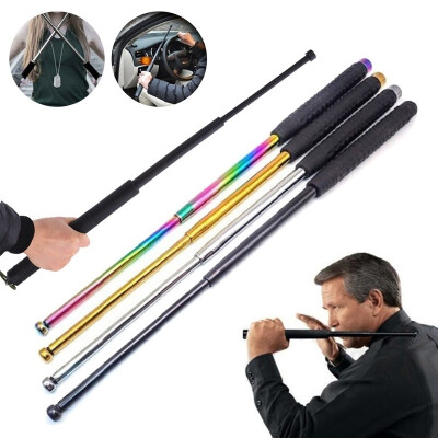 

Professional Outdoor Self-defense Tool PCAlloy Defense Baton Three Section Expansion Rod Outdoors Military Baton