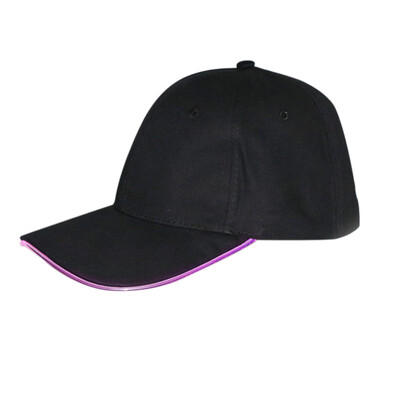 

LED Light Baseball Hat Bright Luminous Glowing Hat Adjustable for Hunting Jogging Angling Outdoor Night Sports