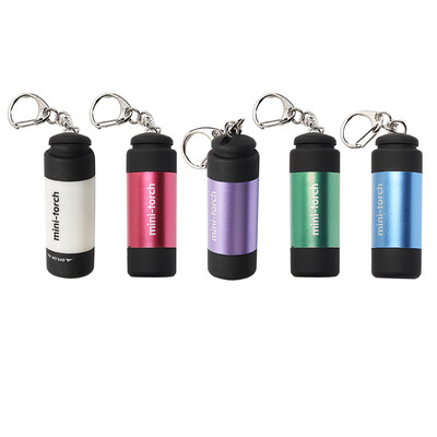 

Portable Mini Keychain USB Rechargeable Pocket Torch Light Outdoor Waterproof Key Chain Flashlight