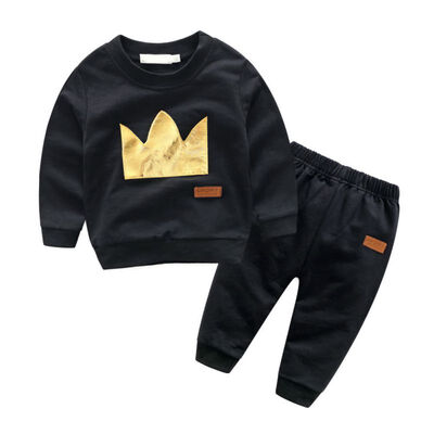

Spring Autumn Kids Cotton Clothes Sets Baby Girls Boys Sports T-Shirt Pants 2pcsSets Fashion Children Casual Tracksuits