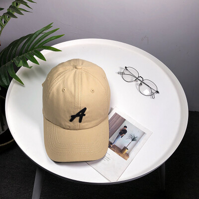 

Hats Female Spring&Summer Leisure Soft Top Alphabet Baseball Cap Chao Mens Korean Outdoor Sunscreen Duck Tongue Cap