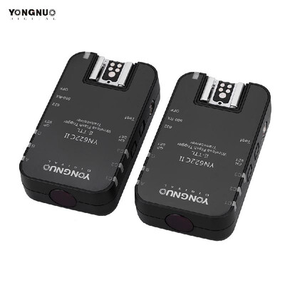 

YONGNUO YN622C II 24G Wireless E-TTL Flash Trigger Receiver Transmitter Transceiver for Canon EOS 5D Mark II 7D 70D 60D 50D 40D 4