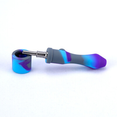 

portable colorful titanium Pipe Jamaica Weed Tobacco Smoking Pipes Gift Smoke Detectors Weed Grinder Narguile Hookah With filter