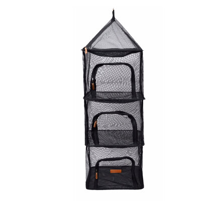 

4 Layer Hanging Drying Net Camping Outdoor Dry Mesh Hanging Holder Foldable Storage Network