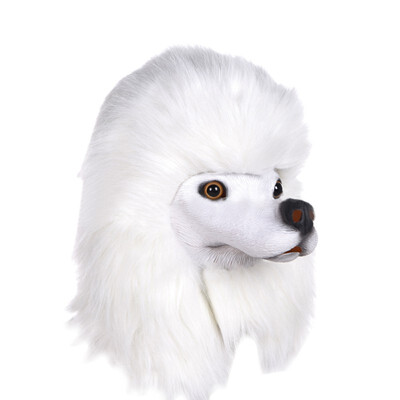 

Top Quality Environmental protection latex headgear alpaca animal mud horse mask cos masquerade party bar show props Halloween