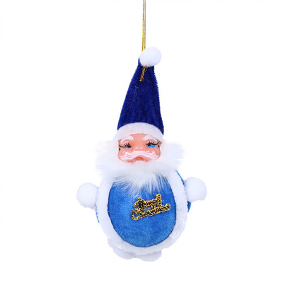 

〖Follure〗1PC Colorful Christmas Santa Claus Ornaments Xmas Tree Hanging Decoration