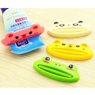 

Holder Bathroom Rolling Color Dispenser Funny Latest Toothpaste Perfect 1 Easy Cartoon Tube Random