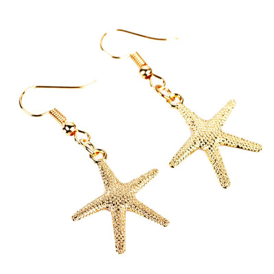 

Korean Version of Minimalist Earrings Gorgeous Jewelry Starfish Temperament Ear Nail Lady Elegant Cute Earring