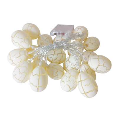 

Beautiful Shape Warm Light Led Color Light Flash Light Star Light String Christmas Wedding Crack Eggs Holiday Decoration