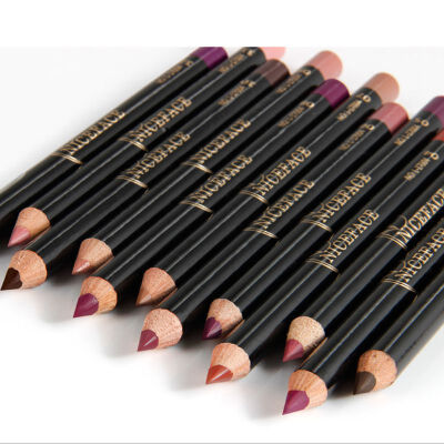

New 12pcs Professional Matte Pencil Lip Liner Pencil Waterproof Pencils For Lips Long Lasting Lipliner Pen Makeup Cosmetic Tools