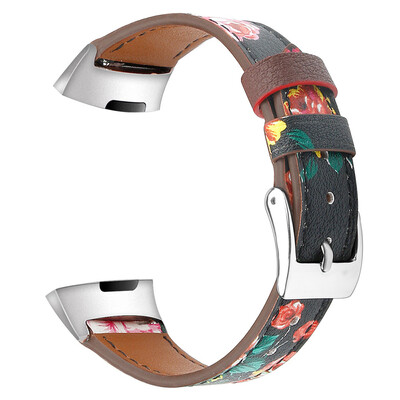 

〖Follure〗New Luxury Leather Band Bracelet Watch Band For Fitbit Charge 3