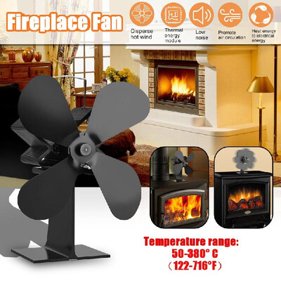 

4 Blades Home Fireplace Fan Efficient Heat Distribution Fans