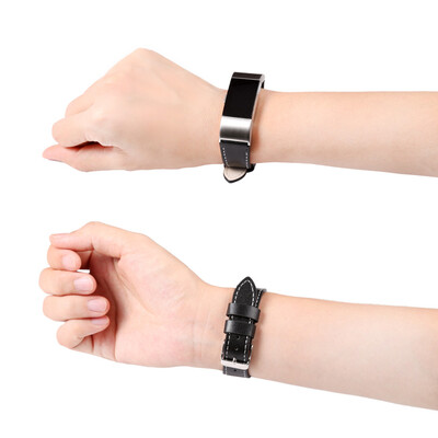 

〖Follure〗New Luxury Leather Band Bracelet Watch Band For Fitbit Charge 2 BK