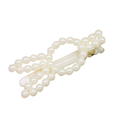 

Fashion Princess Girls Hair Clips Cute Bow Pearl Hair Pin Children Hairpin Kids Hair Accessories