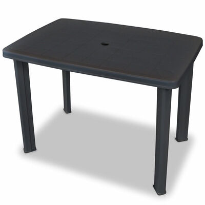 

Garden Table 398"x268"x283" Plastic Anthracite