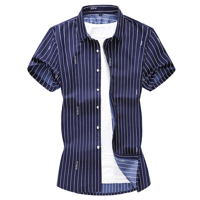 

Tailored Mens Summer Fashion Shirts Casual Short Sleeve Beach Tops Loose Casual Blouse