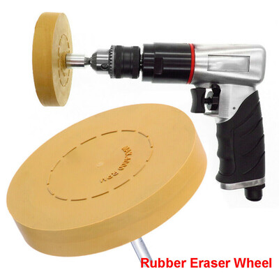 

Gobestart Rubber Eraser Wheel 35 Inch 88mm Decal Removal Pinstripe Sticker Decal Remover