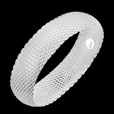

Bangle Wedding Wristbrand Charm Popular Bridal Bracelet Mesh Stretch Bracelet Luxurious
