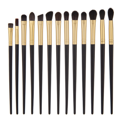 

Gobestart 13 Pcs High Quality Wooden Handle Eye Shadow Makeup Brush Set